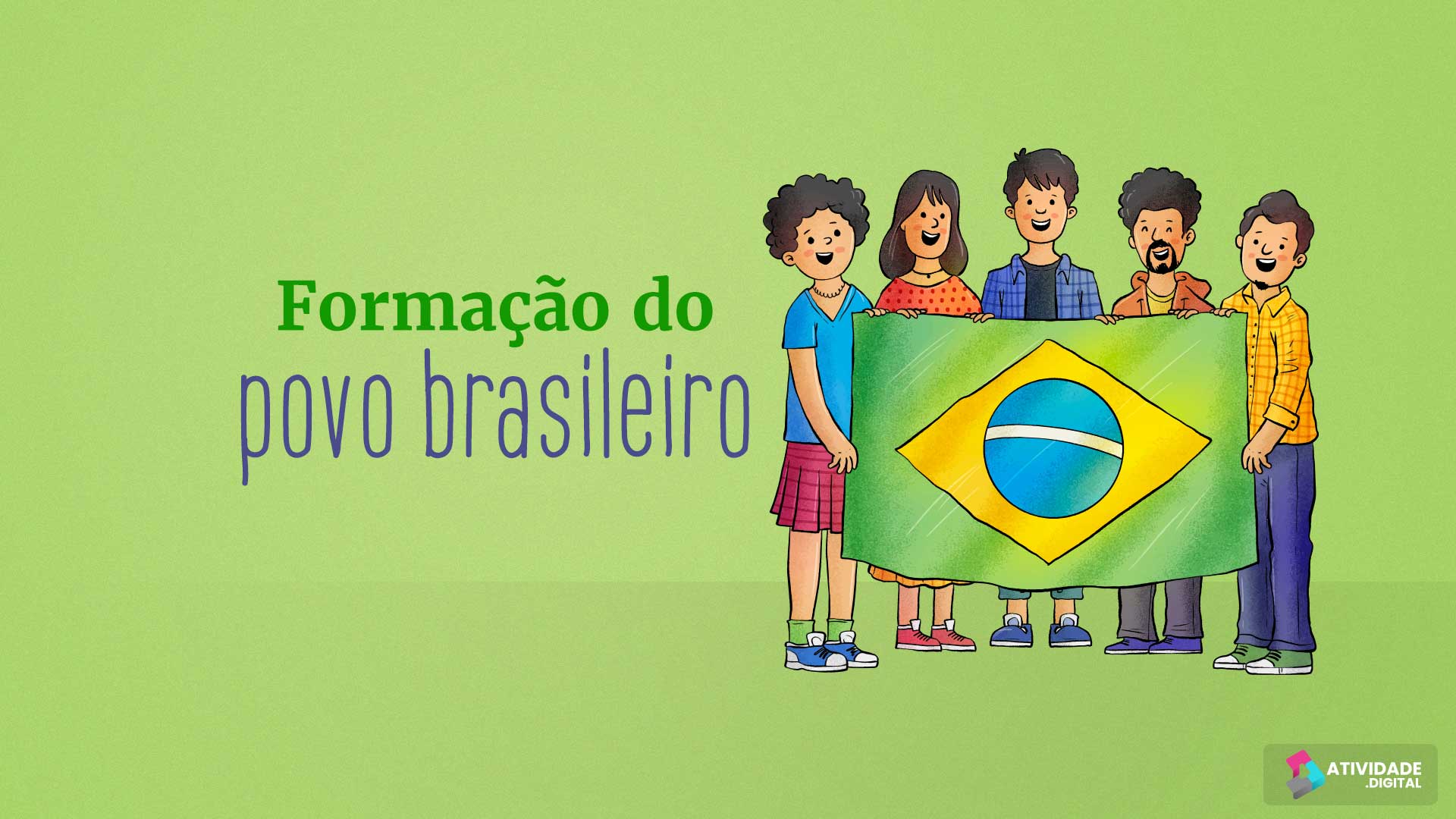 Atividade Digital Forma O Do Povo Brasileiro P Gina
