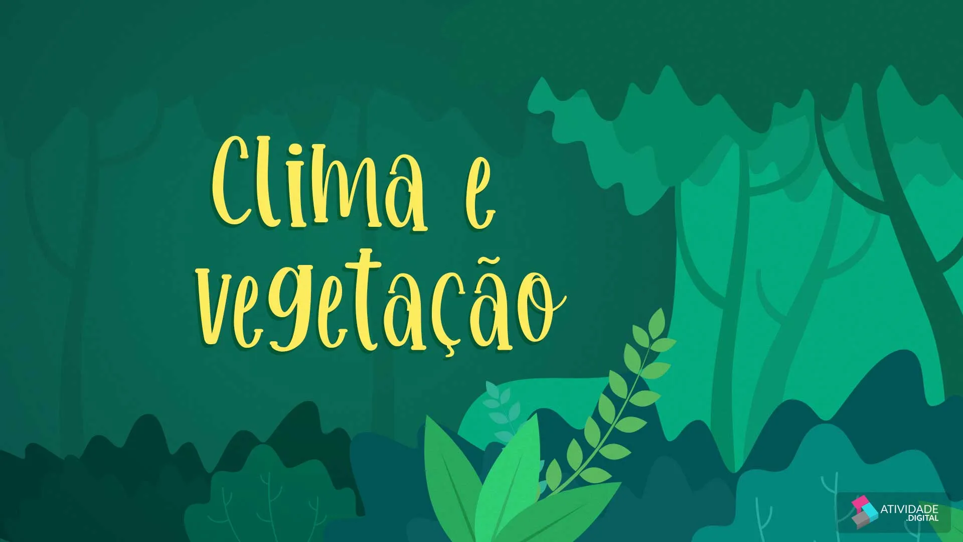 Clima e vegetação