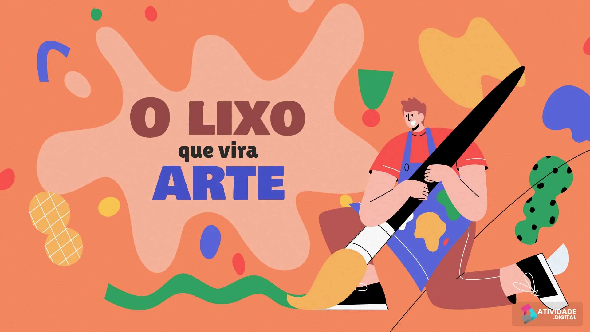 Atividade Digital O Lixo Que Vira Arte P Gina