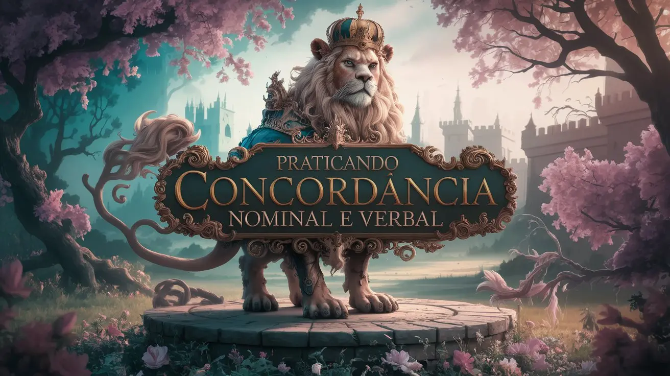 Praticando Concordância Nominal e Verbal