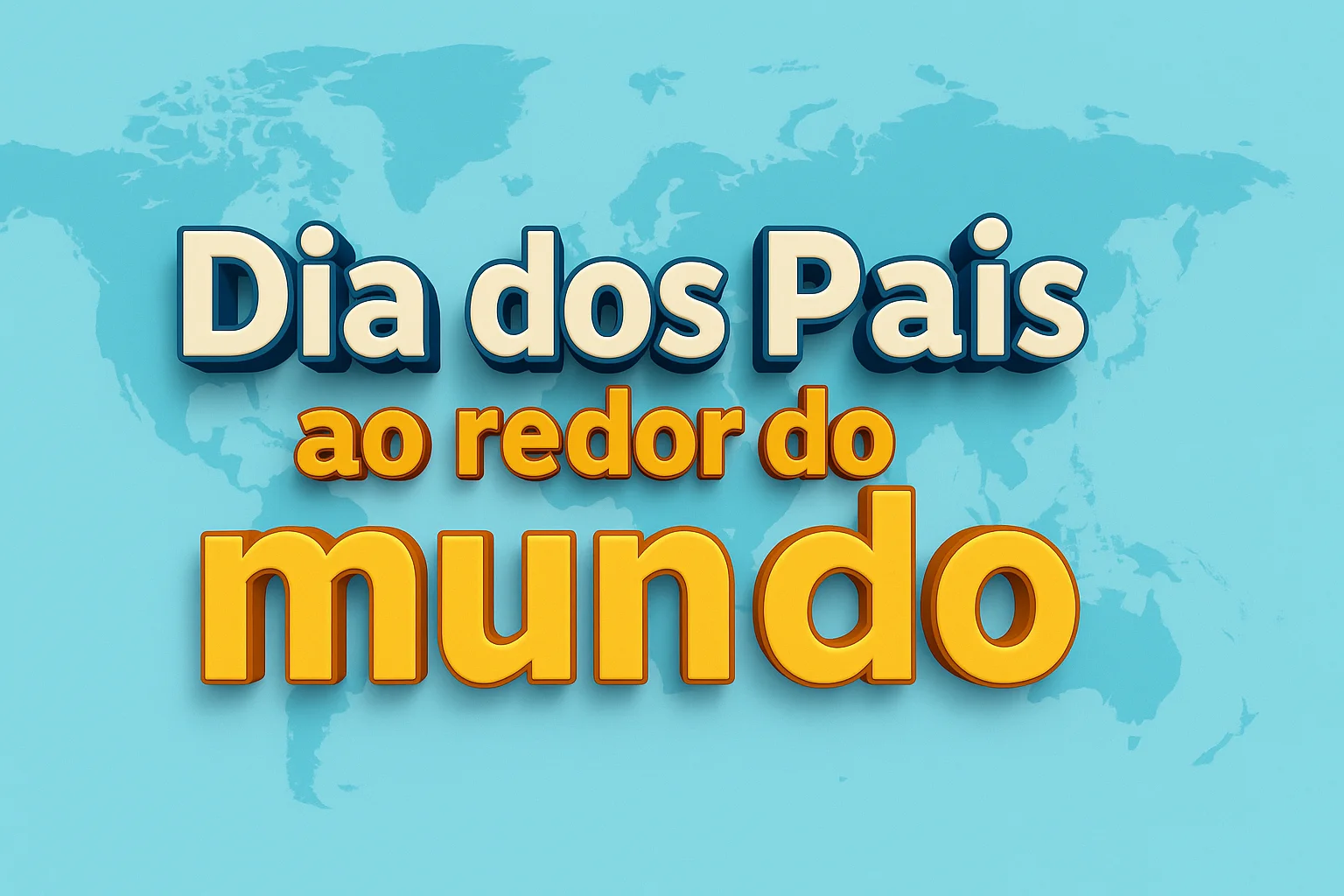 Dia dos Pais mundo a fora