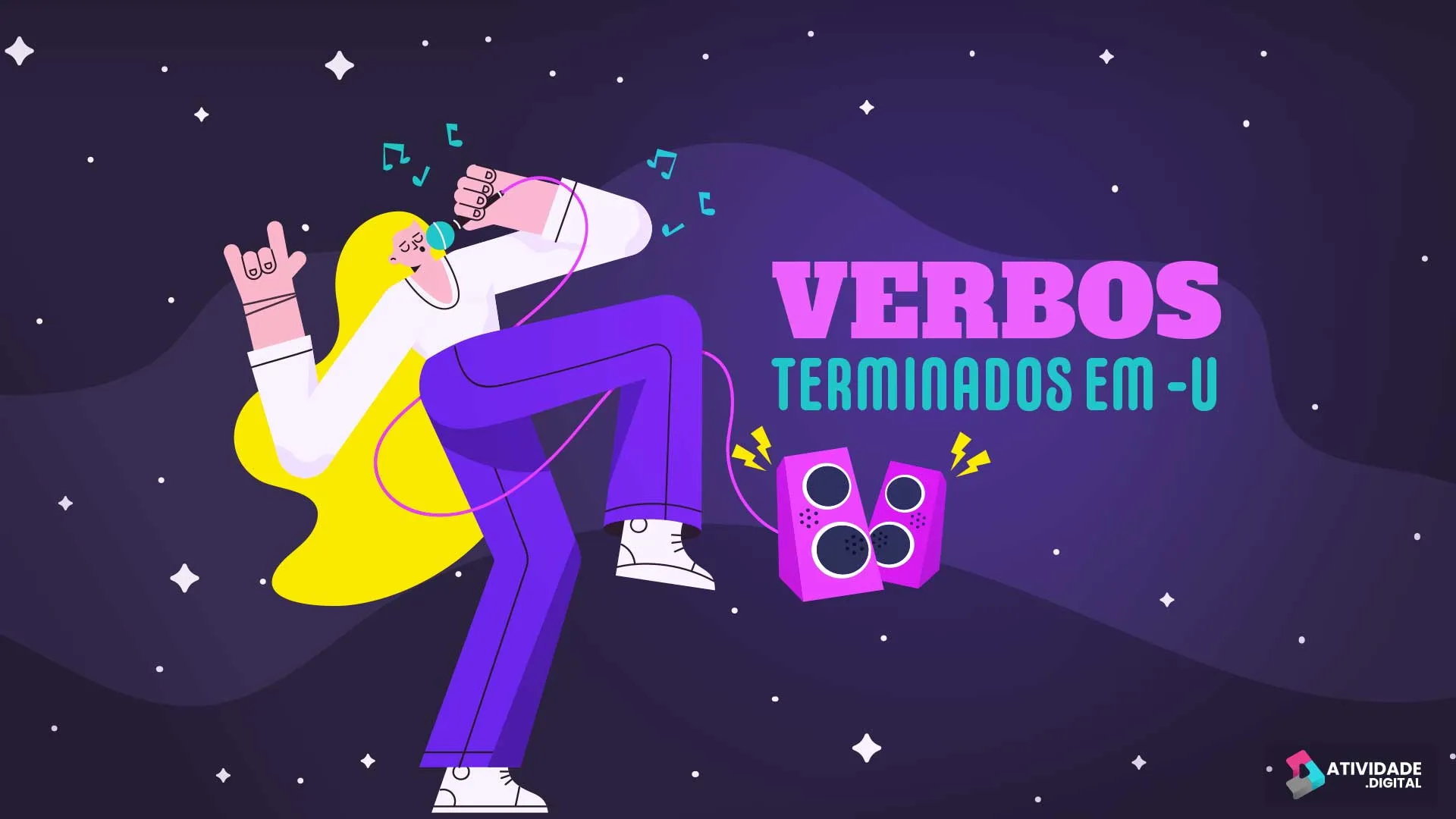 Verbos terminados em U