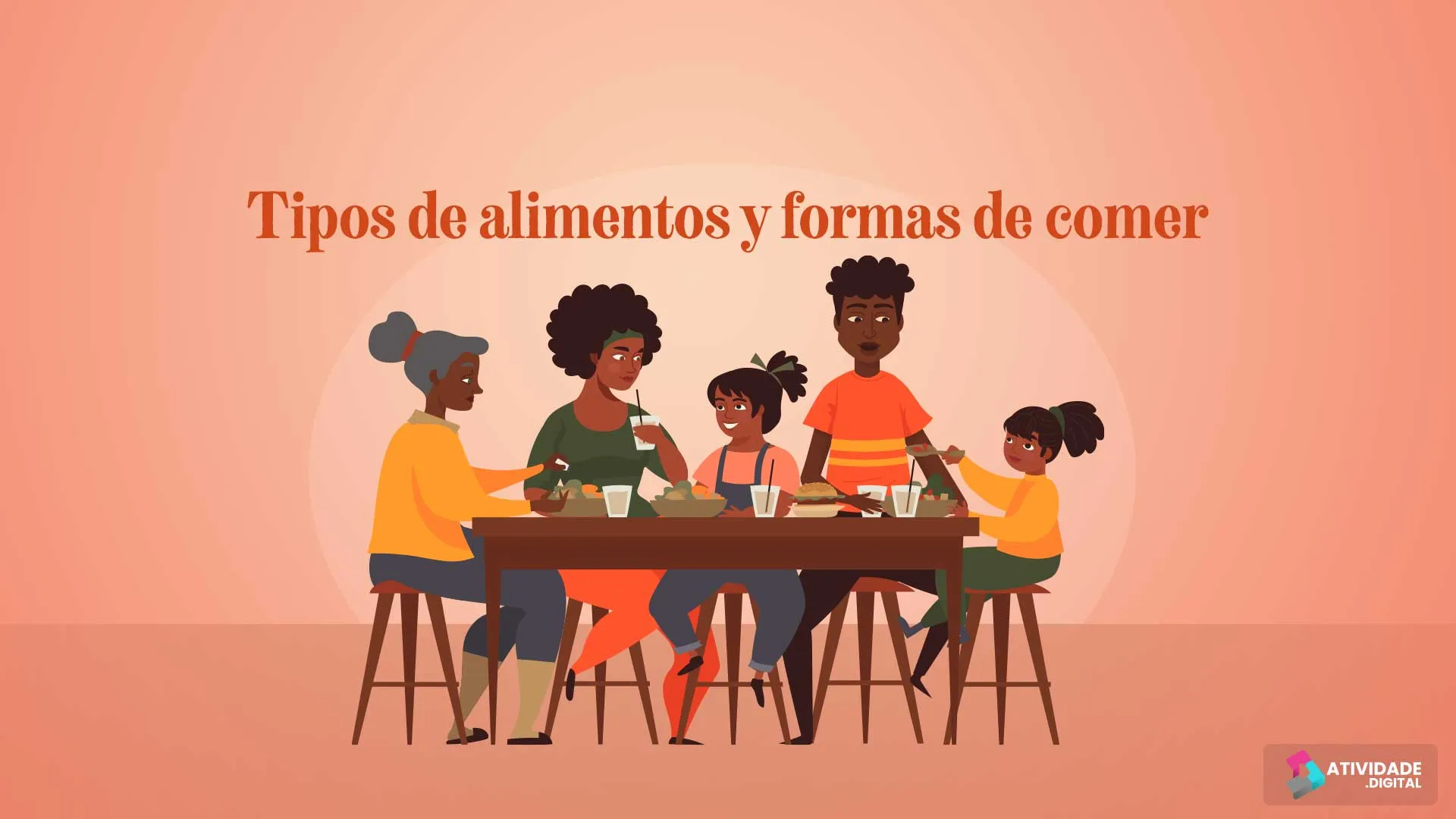 Tipos de alimentos y formas de comer