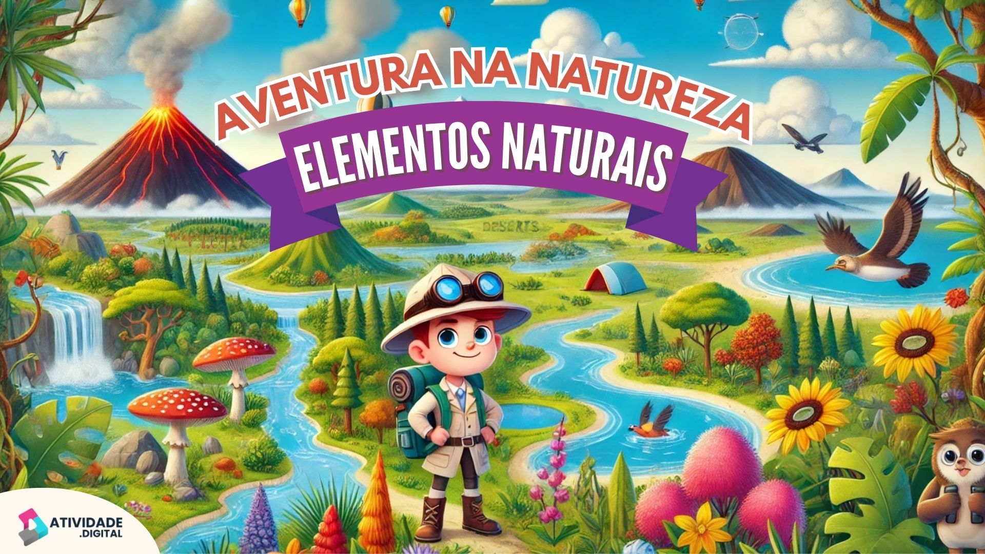 Aventura na Natureza: Explorando os Elementos Naturais