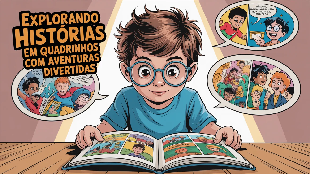Explorando Histórias em Quadrinhos com Aventuras Divertidas