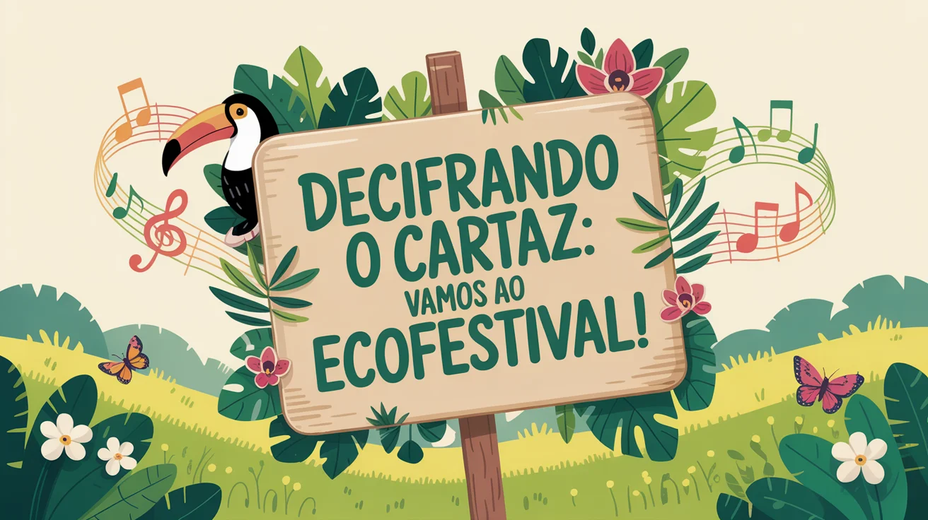 Decifrando o Cartaz: Vamos ao EcoFestival!
