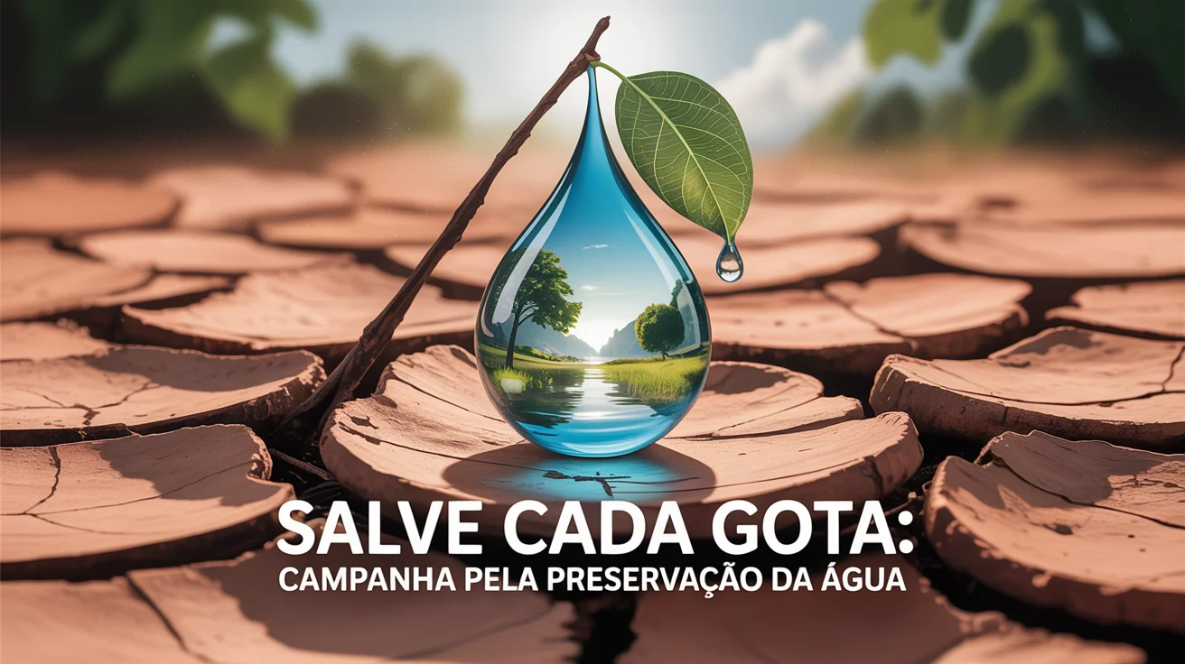 Salve Cada Gota: Campanha pela Preservação da Água