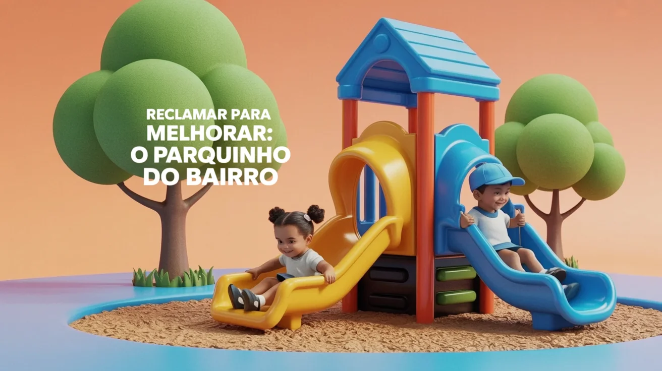 Reclamar para Melhorar: o parquinho do bairro