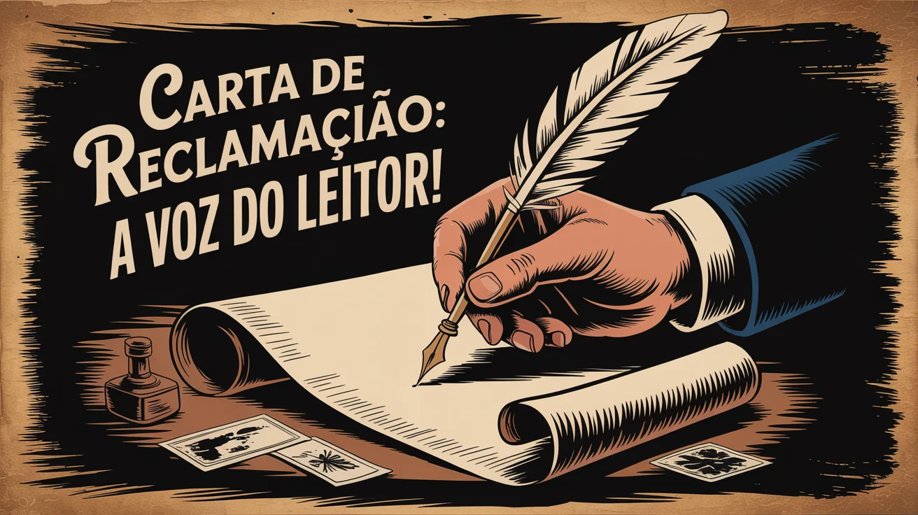Carta de Reclamação: a voz do leitor!