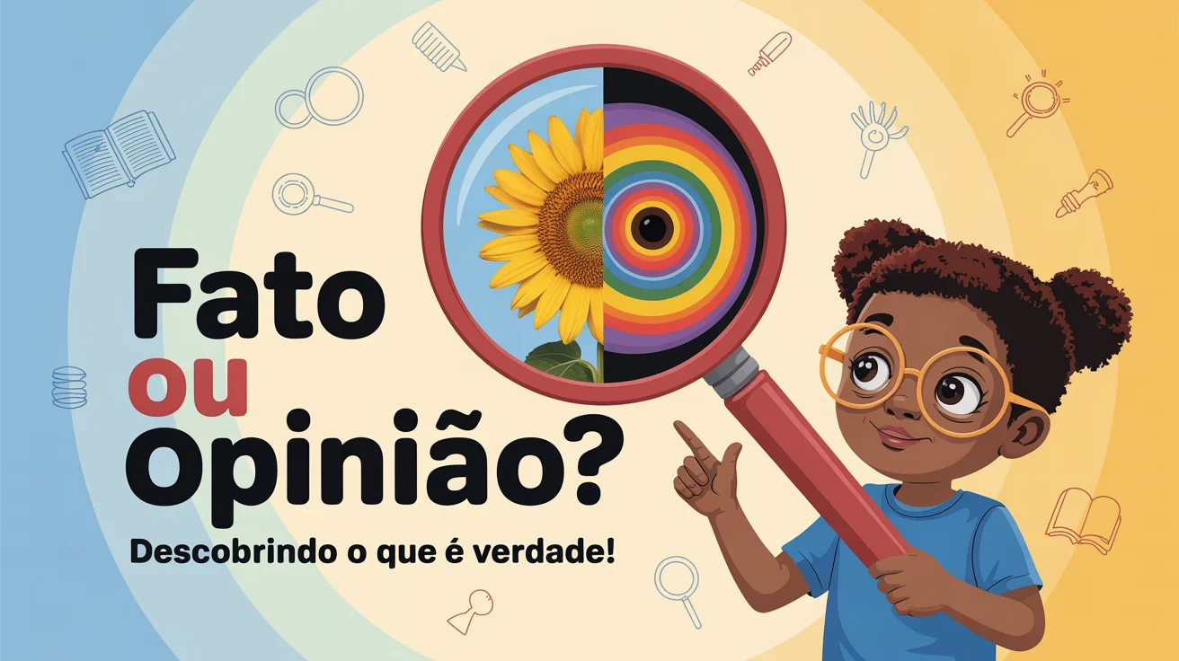 Fato ou Opinião? Descobrindo o que é verdade!