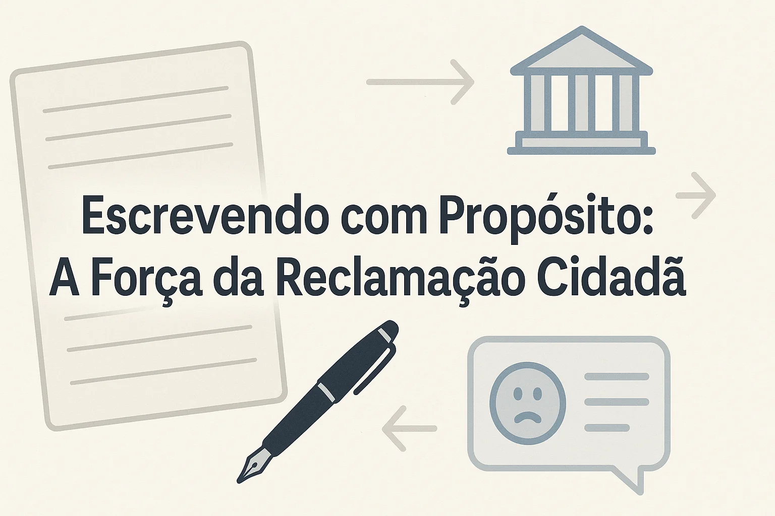 Escrevendo com Propósito: A Força da Reclamação Cidadã