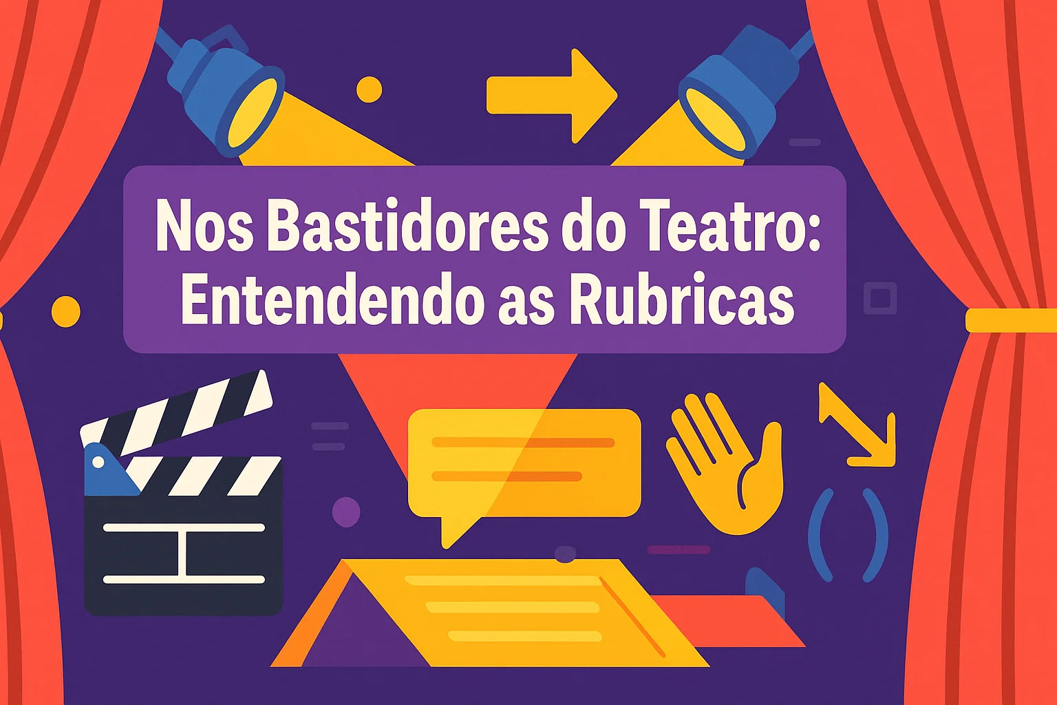 Nos Bastidores do Teatro: Entendendo as Rubricas