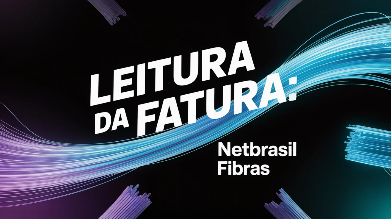 Leitura da fatura: NetBrasil Fibras