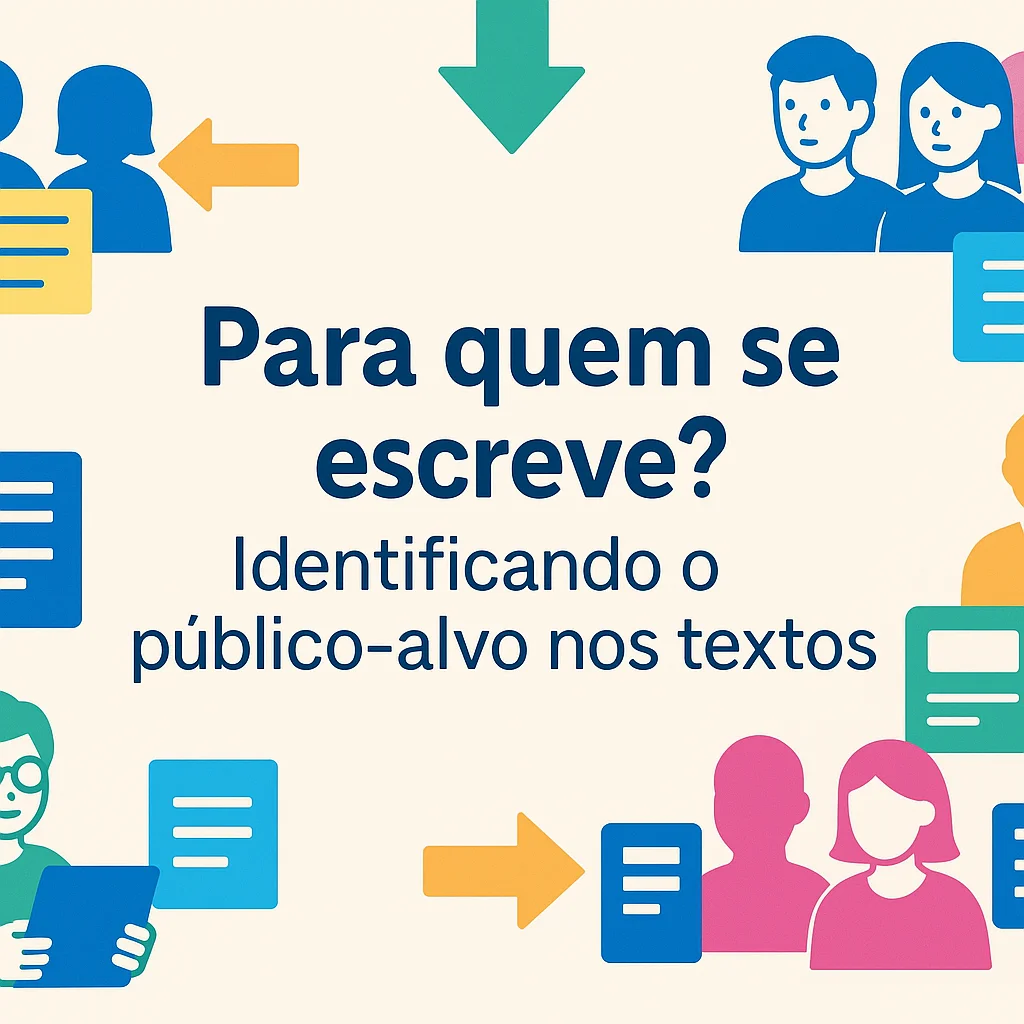 Para quem se escreve? Identificando o público-alvo nos textos