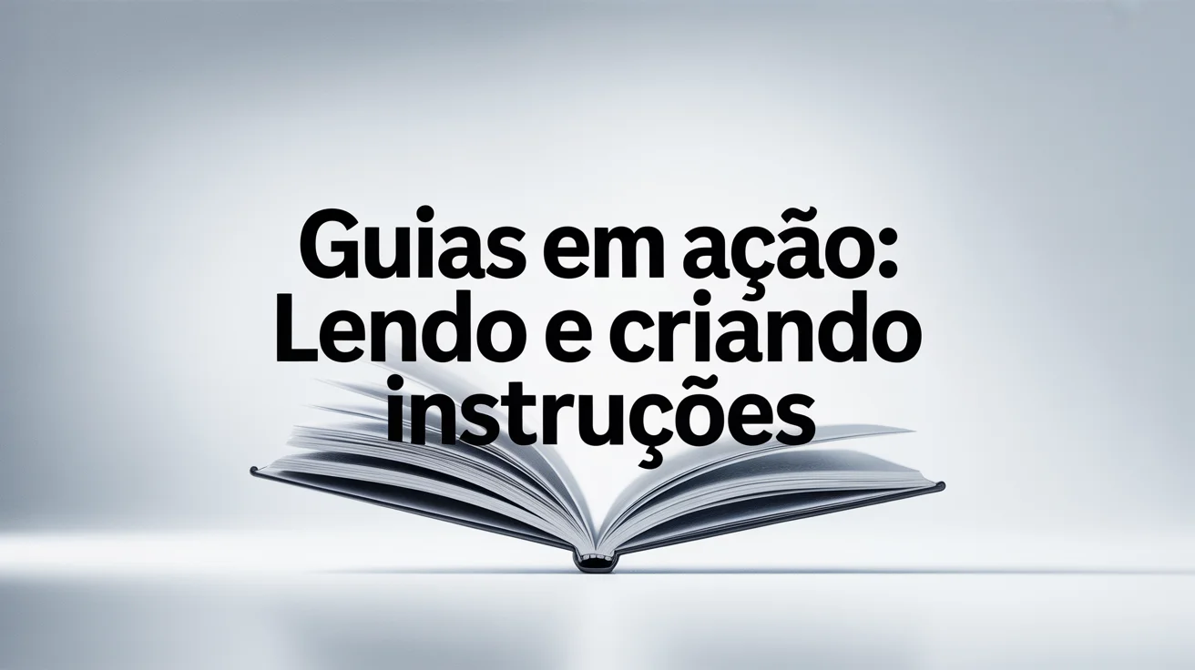 Guias em Ação: lendo e criando instruções