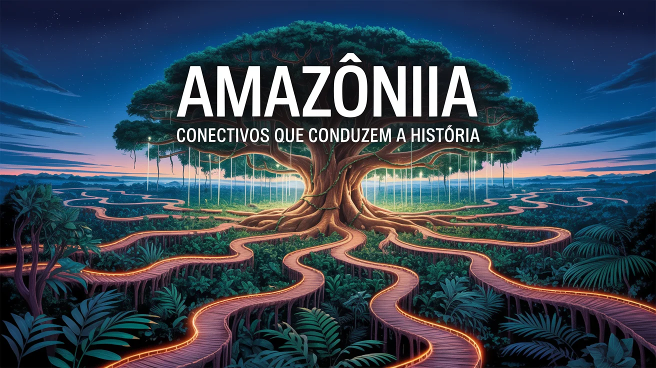 Amazônia: conectivos que conduzem a história