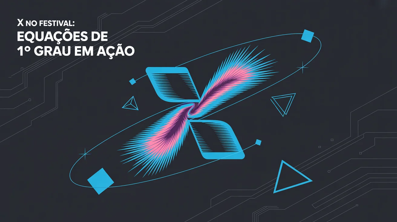 X no Festival: Equações de 1º grau em ação