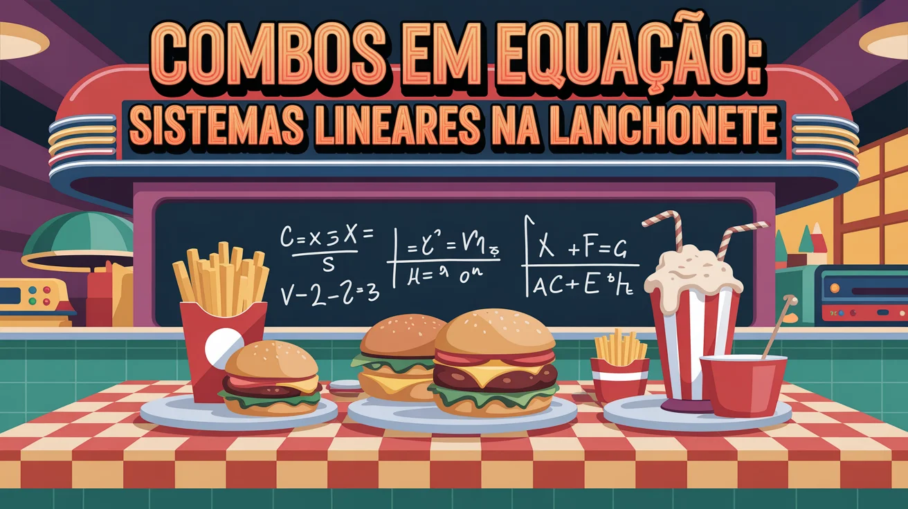 Combos em Equação: sistemas lineares na lanchonete