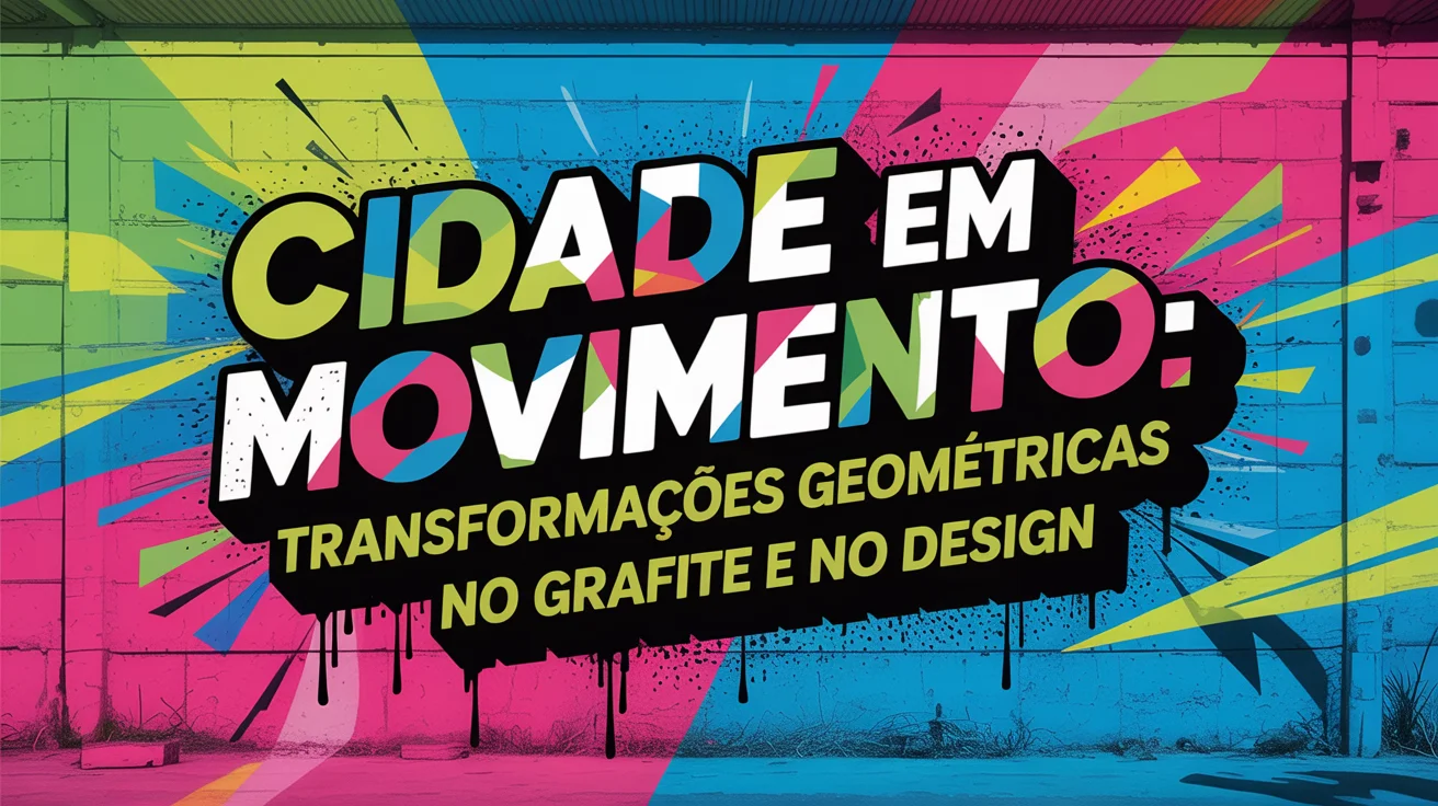 Cidade em Movimento: transformações geométricas no grafite e no design