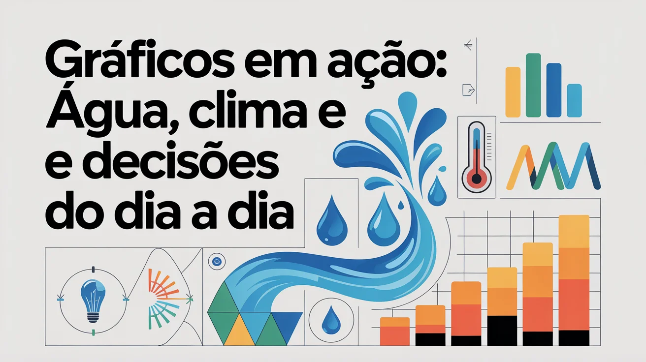 Gráficos em Ação: água, clima e decisões do dia a dia