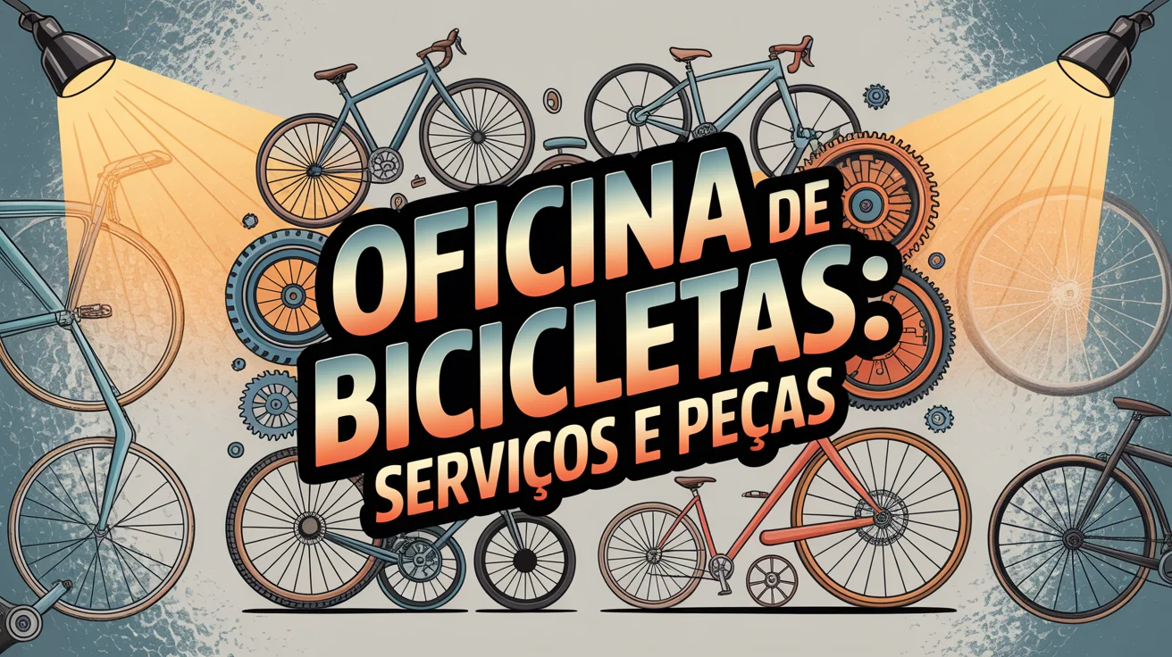Oficina de Bicicletas: serviços e peças