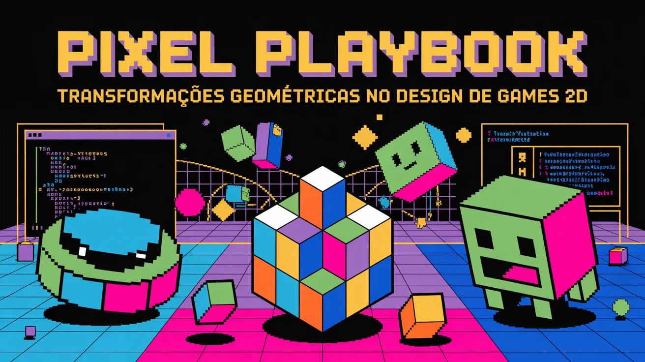 Pixel Playbook: Transformações Geométricas no Design de Games 2D