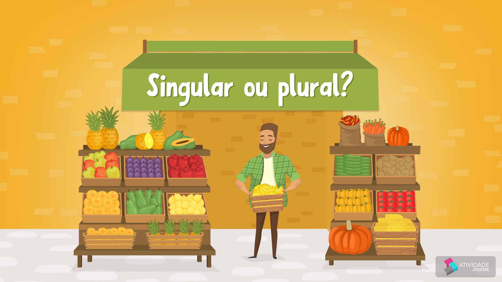 Jogos e atividades de Língua Portuguesa Singular ou plural