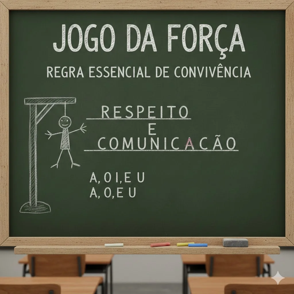 Jogo da Forca- Regra Essencial de Convivência