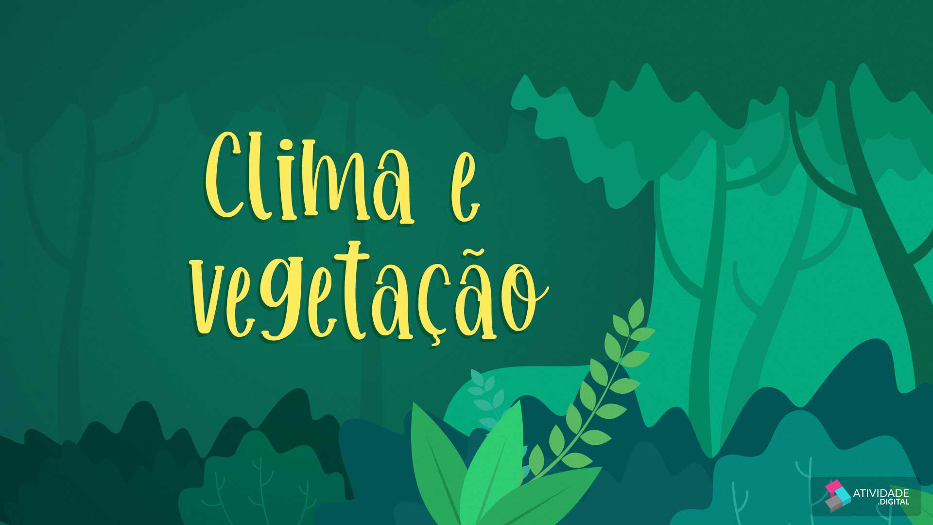 A relação entre vegetação, clima e solo - Brasil Escola