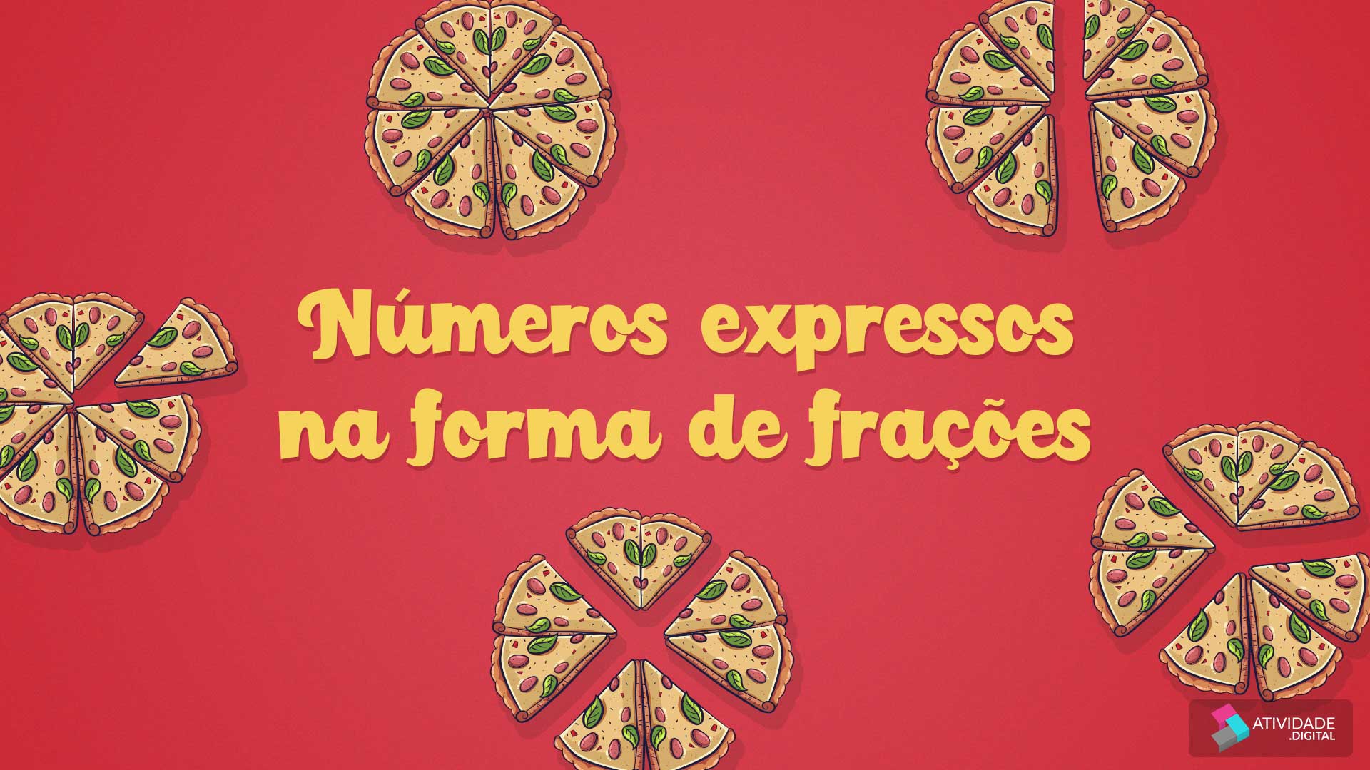 Números expressos na forma de frações	