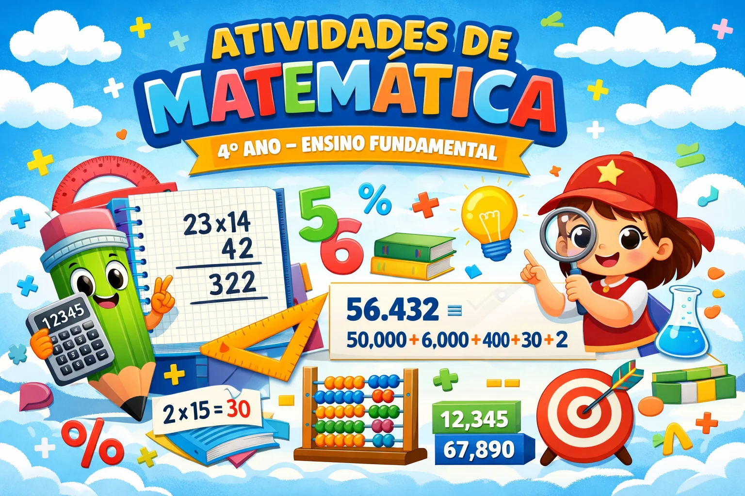 Multiplicação com 2 fator multiplicador