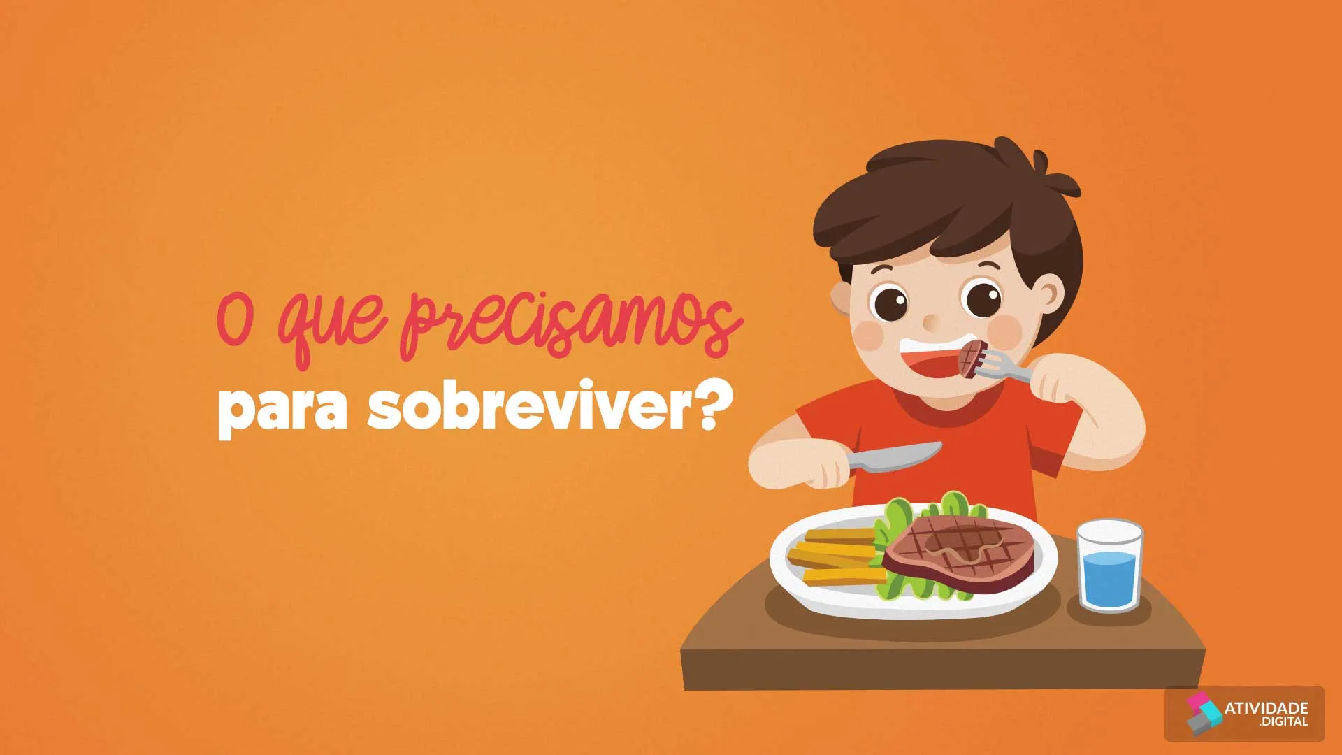 O que precisamos para sobreviver? 