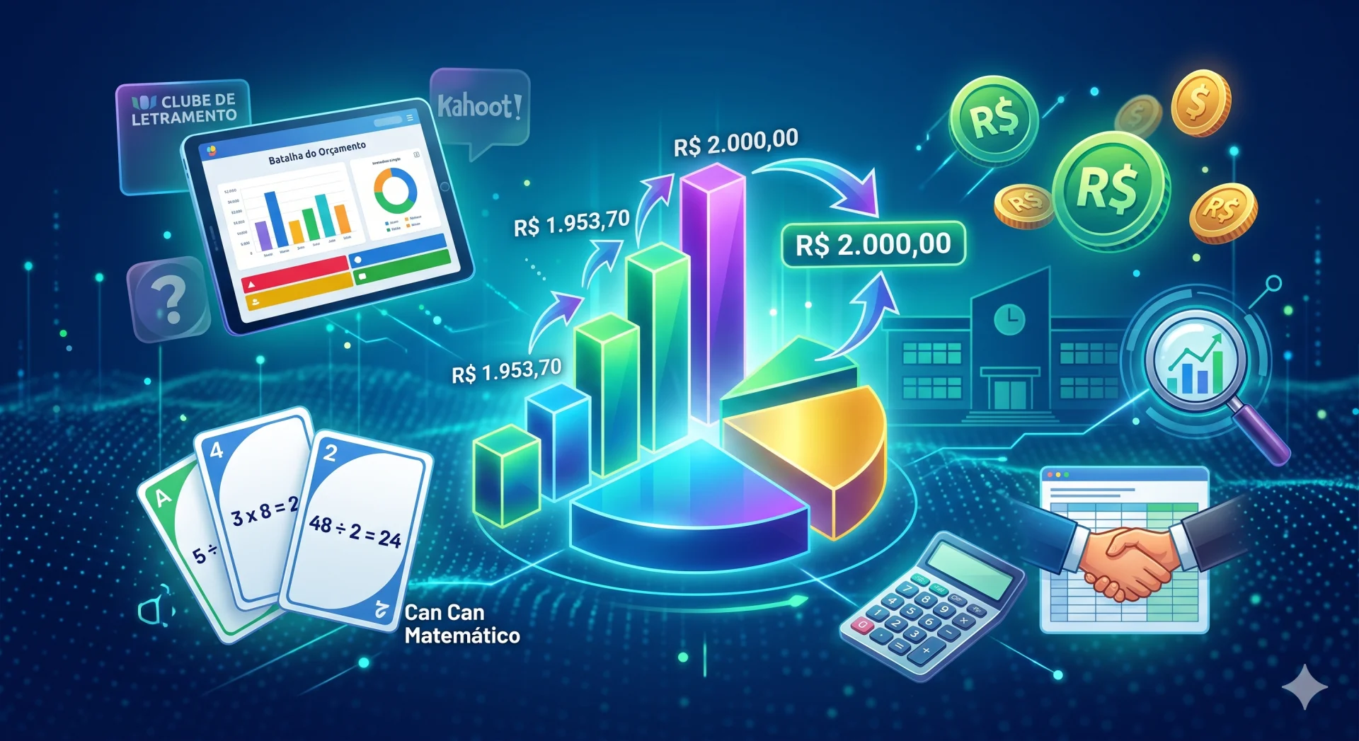 Clube de Letramento — Semana 4: Missão Cooperativa Batalha do Orçamento