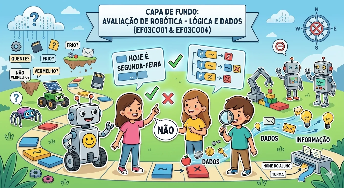AVALIAÇÃO DE ROBÓTICA 3° ANO