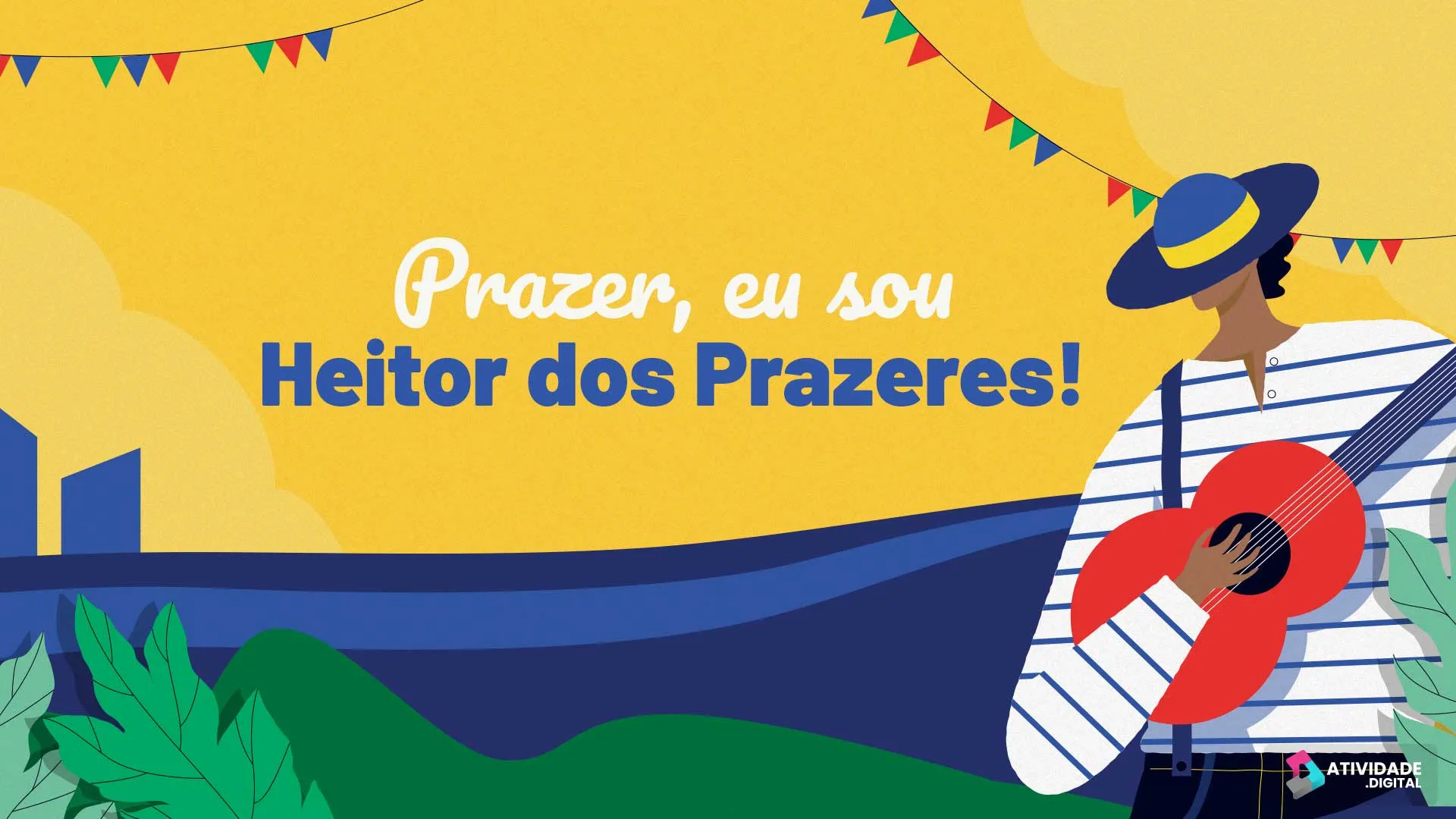 Prazer, eu sou Heitor dos Prazeres!