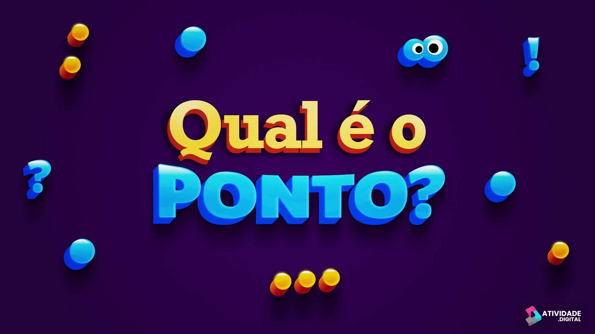 Qual é o ponto?