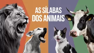 As Sílabas dos Animais - Jogo educativo