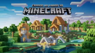 Criando um Mundo no Minecraft - Jogo educativo