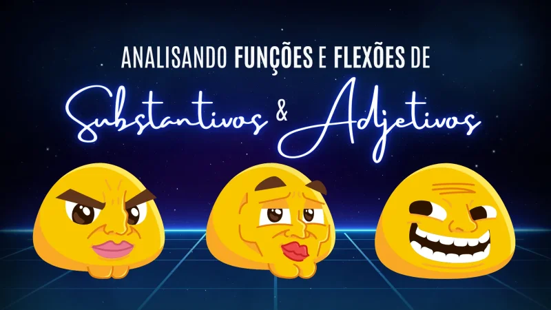 Analisando Funções e Flexões de Substantivos e Adjetivos - Jogo educativo