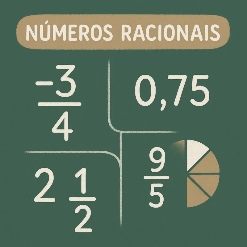 Números racionais - Jogo educativo