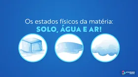 Os estados físicos da matéria: Solo, água e ar! - Jogo educativo