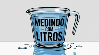 Medindo com Litros - Jogo educativo