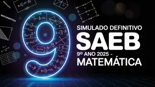 Simulado Definitivo SAEB 9º ano 2025 - Matemática - Jogo educativo