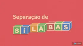 Separação de sílabas - Jogo educativo