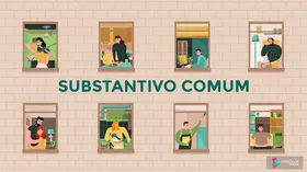 Substantivo Comum - Jogo educativo
