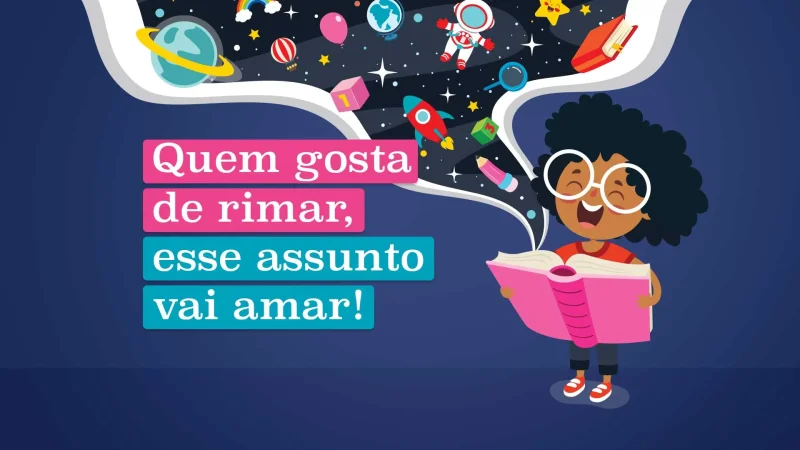 Quem gosta de rimar, esse assunto vai amar! - Jogo educativo
