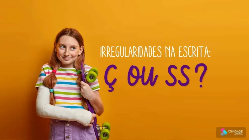 Irregularidades na escrita: Ç ou SS? - Jogo educativo