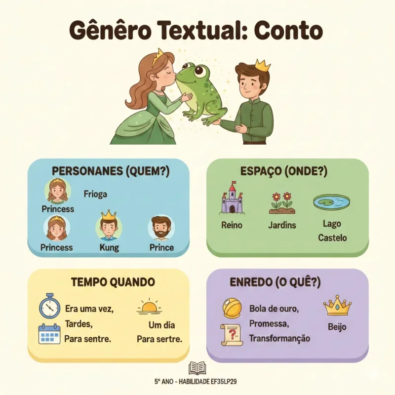 Gênero Textual- Conto - Jogo educativo