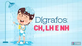 Dígrafos: ch, lh e nh - Jogo educativo