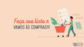 Faça sua lista e vamos as compras!!! - Jogo educativo